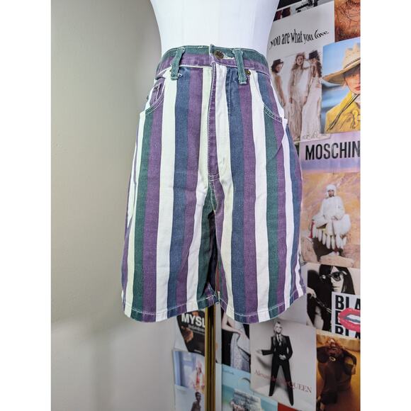 Sostanza Pants - Vintage Striped Shorts